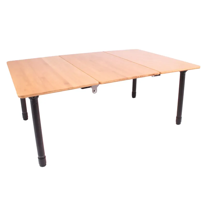 Campingtisch Bambus Tisch klappbar Gartentisch Camping Klapptisch Falttisch Super-Preis