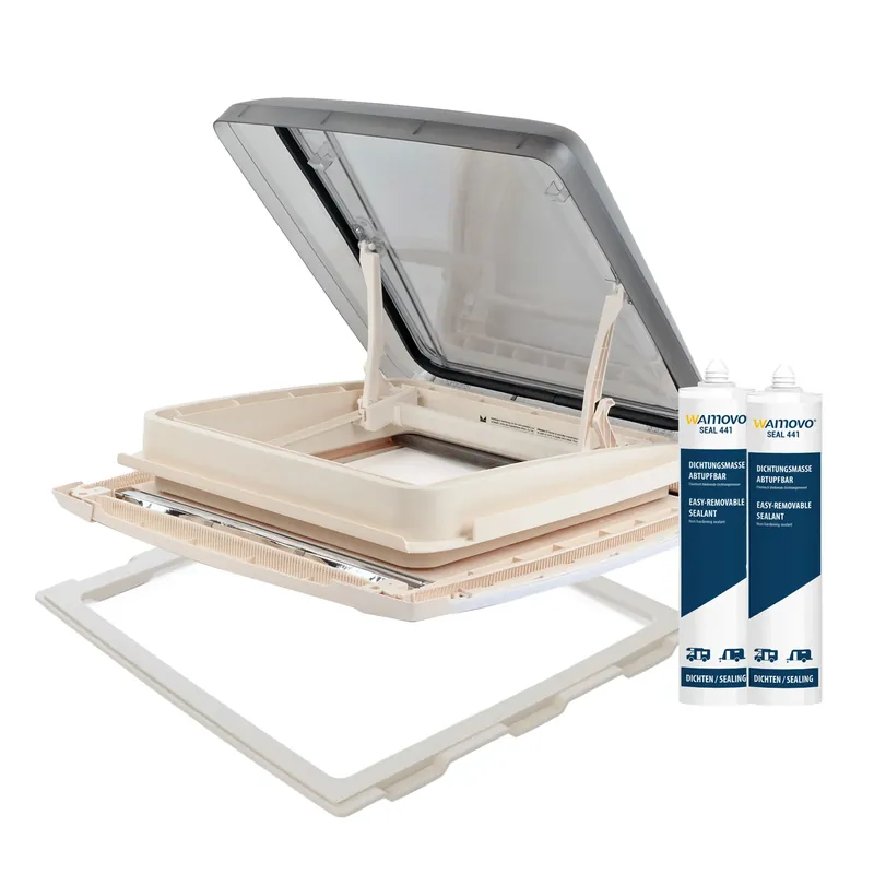 Top-Preis MPK VisionStar M pro 2 LED Dachhaube 40x40, Dichtstoff Adapterrahmen pssd. für Ducato