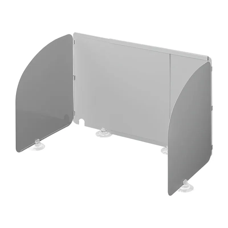 Koch-Windschutz für Gaskocher Stahl Windschutz faltbar, ausziehbar 32-62x28,5x25cm Letzte Chance