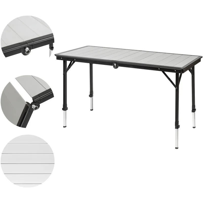 Brunner Dinemic 4 Campingtisch klappbar Klapptisch Camping Tisch höhenverstellbar Versand Am Gleichen Tag