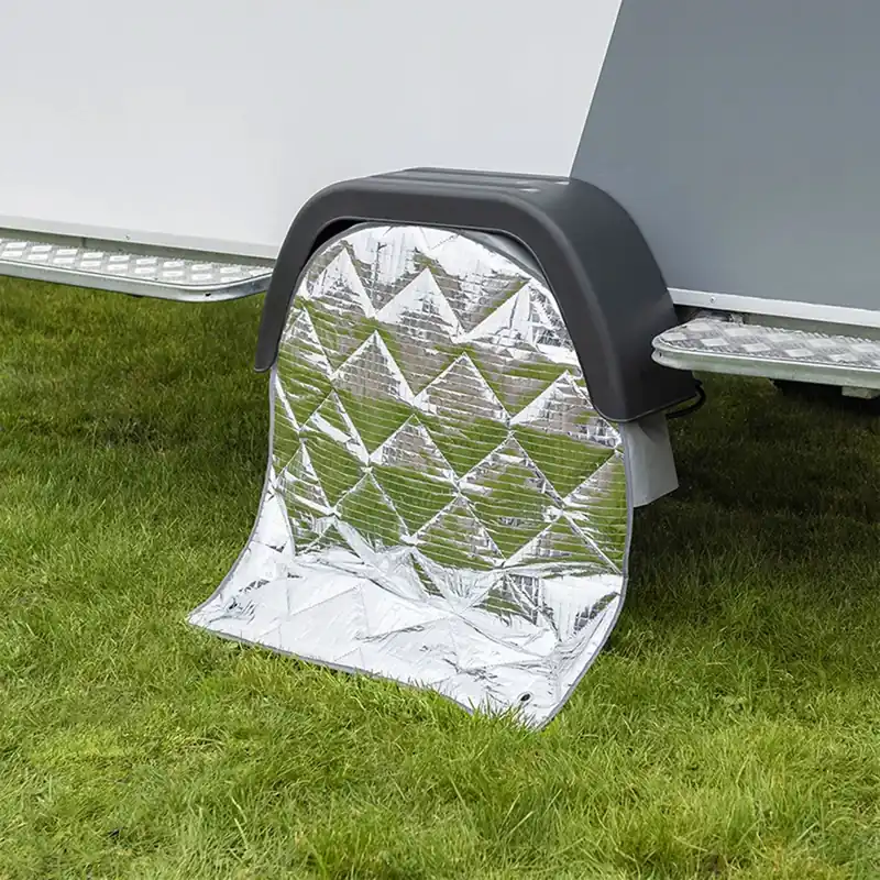 Solange Der Vorrat Reicht Radabdeckung Aluminium reflektierend für 15–17 Zoll Reifen – UV-Schutz & 7-lagige Isolierung