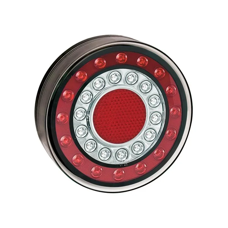 Rückleuchte 12/24V 4 Funktionen 125mm LED – Hochwertige LED Beleuchtung Bestseller