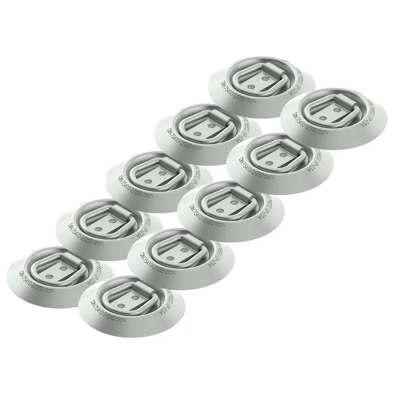 10er Set SPP UP-03A Zurrmulde rund – Verzinkter Stahl, 250 daN, Ø 97 mm, Saisonangebot