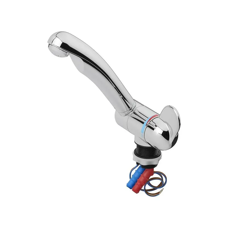 Direkt Vom Hersteller Mischbatterie Style 3000 12V Ø27 mm – 360° schwenkbar, gebogener Auslauf, Chrom