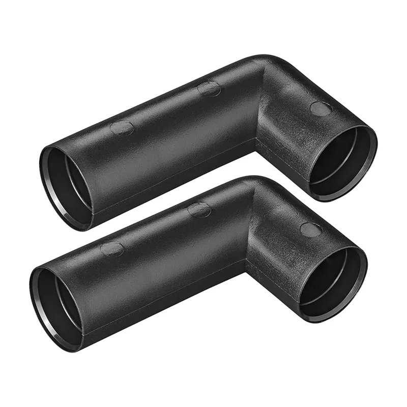 2er Set Abwasser-Rohr 90° ungleich – Steckverbindung, Ø28 mm, für Wohnmobil & Boot Finale Aktion