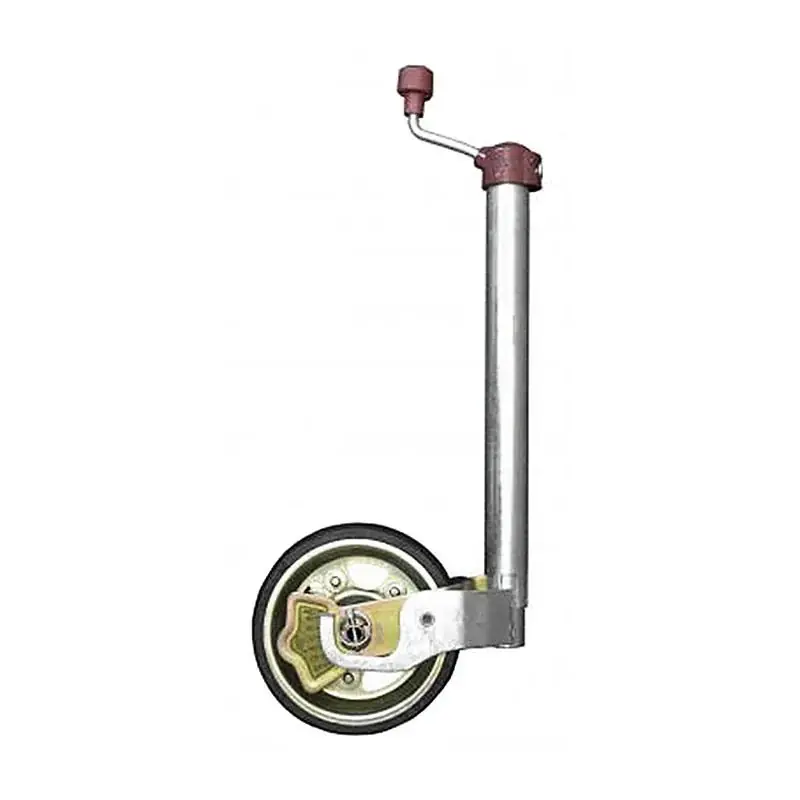 AL-KO Stützrad Premium Ø48 mm – Vollgummireifen 230 x 80 mm, 300 kg, mit Stützlastanzeige Rabatt