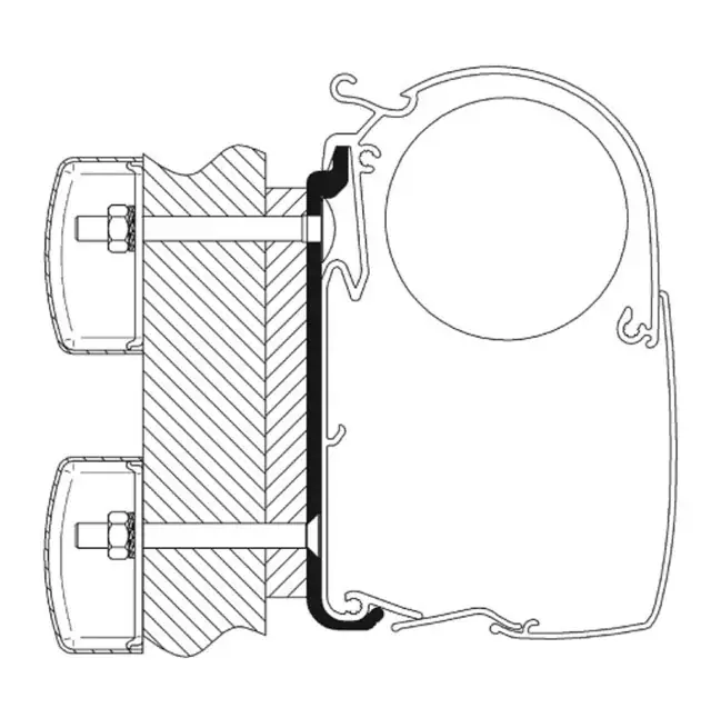 Ausverkauf Alu-Distanzprofil 18 mm