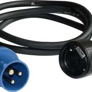 Ausverkauf Stecker CEE auf Schukokupplung 1,5 m