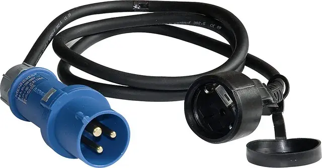 Ausverkauf Stecker CEE auf Schukokupplung 1,5 m