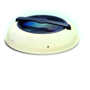 Letzte Chance Glasdeckel RoadBaker zu Camping-Backofen cremeweiß