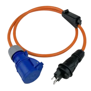 CEE-Adapterleitung Weingärtner Schweiz – SEV Typ 13 10A/250V 3-polig 16A/250V 1,5 m Beliebt