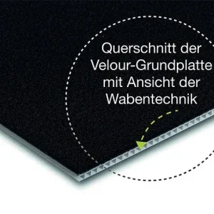 Velours-Grundplatte Top-Preis
