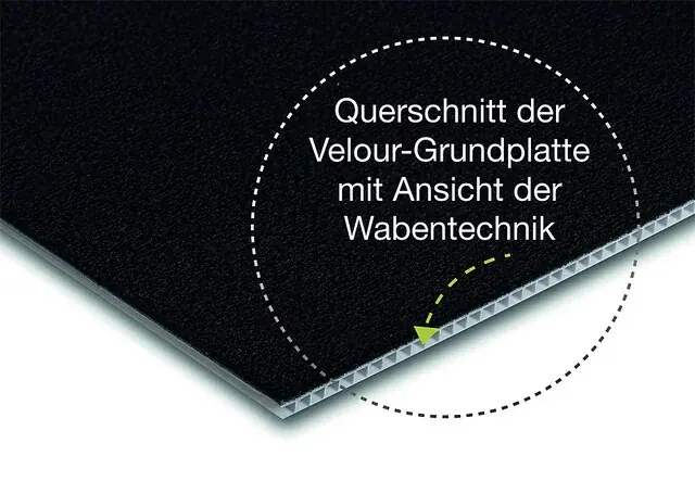 Velours-Grundplatte Top-Preis