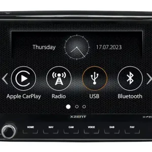 Beliebt Infotainer XZENT X-F275 passend für FIAT DUCATO mit Apple CL Play