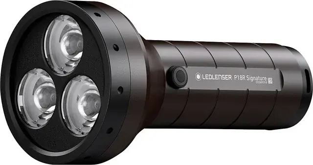 Abverkauf Taschenlampe LEDLENSER P18R Signature Espresso Box Farbe braun