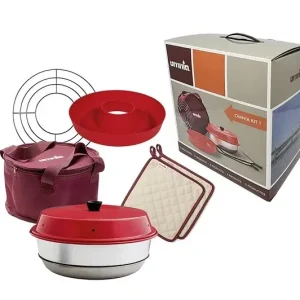 Neuheit Backofen OMNIA Camping KIT 1, 5-teilig