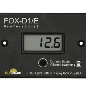 Solar-Anzeigepanel Sunware FOX-D1/E LCD Garantierte Lieferung