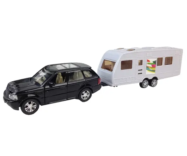 Auto mit Wohnwagen und Rückzugfunktion Preiswert