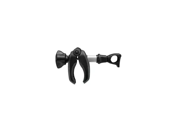 Abstandshalter Bike Holder mit Schloss + Acu Tight Drehgriff, silber Aktuell