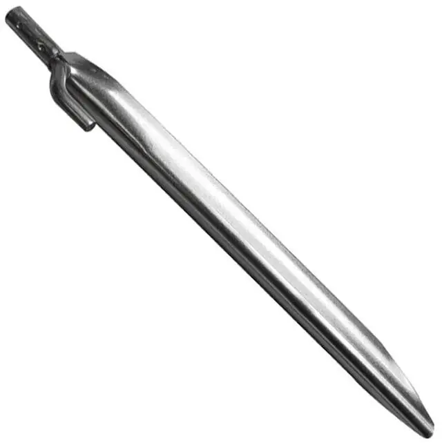 Finale Aktion Zelthering mit Schnurstift