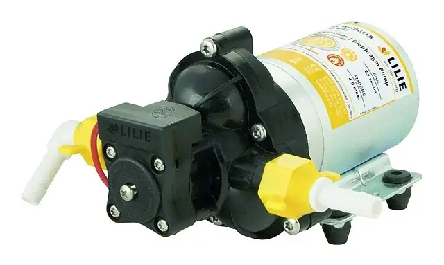 Highlight Druckwasserpumpe Classic Trinkwassersystem-WeißGELB