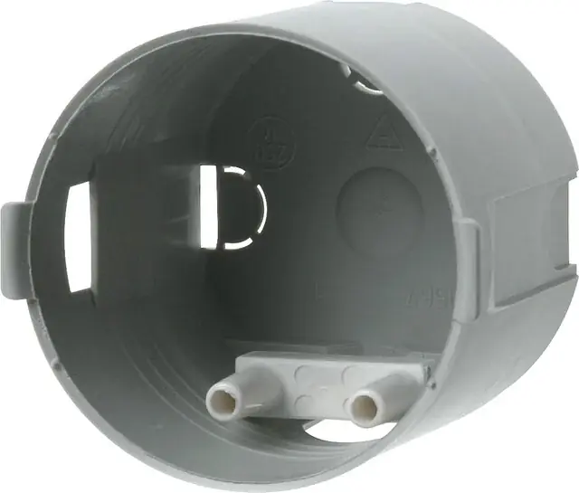 Begrenztes Angebot Berührungsschutzdose Farbe grau Ø 45 mm