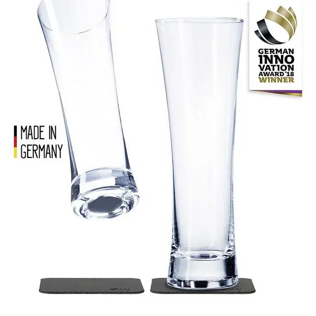 Jetzt Kaufen Magnet-Kristallgläser silwy BIER 2er-Set 330 ml 2 Kristallgläser + 2 Pads Fb. transparent