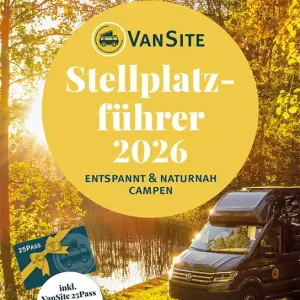 VanSite Stellplatzführer 2026 Preis Gesenkt