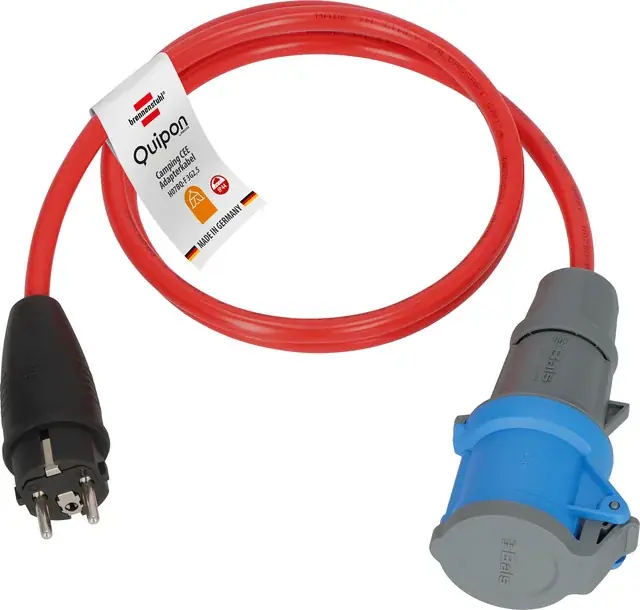Super-Preis Adapterleitung Quipon LINK BQ 1,5 m 3 x 2,5 Stecker Schuko Kupplung CEE
