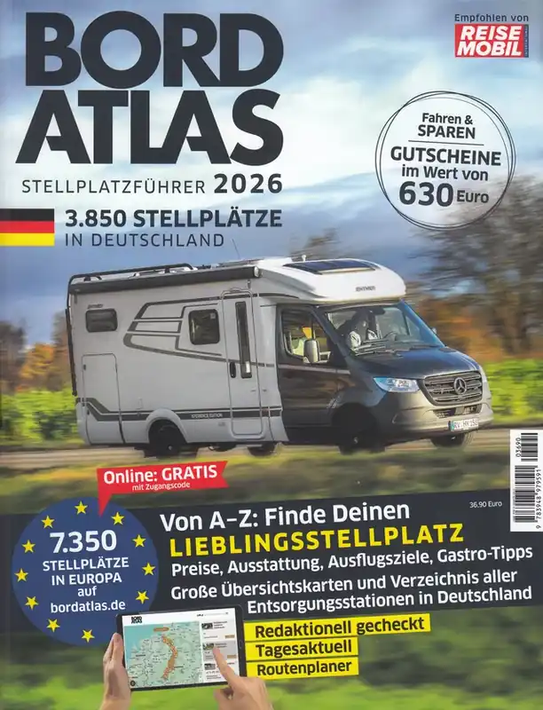 Bordatlas 2026, Deutschland / Europa Garantierte Lieferung