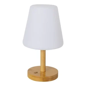 Heißes Angebot Tischlampe Bo-Camp BC UO Cambridge M braun/weiß
