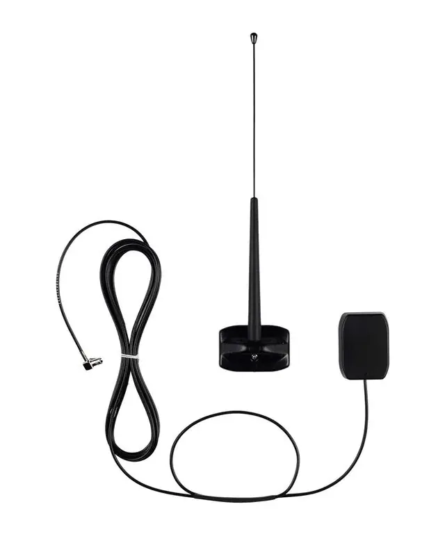 Must-Have DAB Glasklebeantenne aussen ATTB, aktiv SMB _f_ Winkel potentialfrei
