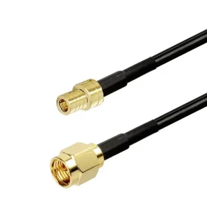 Adapterkabel RG 174 SMA _m_ / SMB _m_ 100 mm Zertifiziert
