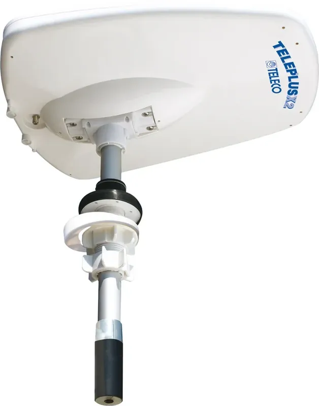 Neue Ware DVB-T2 Antenne Teleco Teleplus X2/110 VHF, UHF V/O 2-fache Polarität, AT412 G5 Mast 110 cm