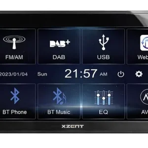 Infotainer XZENT X-107 2-DIN, 6,75 Zoll Display Markenprodukt
