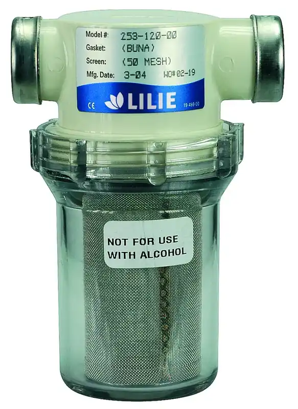 Garantierte Lieferung Schmutz-Wasserfilter Lilie groß