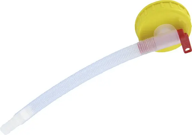 Heißes Angebot Verschluß DIN 96 mit Auslaufhahn inkl. Flexschlauch 30 cm