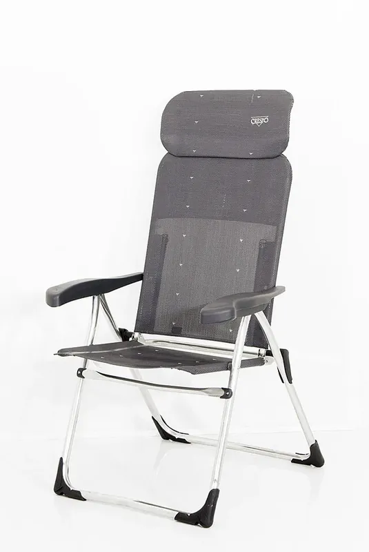 Meistverkauft Klappsessel Crespo Compact extra flach Alu Fb. anthrazit