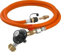 Knallerangebot Regler-Schlauchleitung-Set GOK für EU-Gas-Kartuschen- Geräte mit Anschraubgewinde AG 7/16-28 UNEF