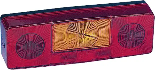 Blink-Brems-Schluß- _Kennzeichen_ Leuchte mit Nebelschlußlicht Ausführung links 12 V Top-Angebot