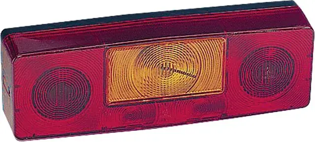 Blink-Brems-Schlußleuchte mit Nebelschlußlicht Ausführung rechts 12 V Versand Am Gleichen Tag