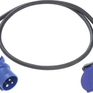 Nur Für Kurze Zeit CEE-Adapterleitung Weingärtner Schweiz Vollgummi-Kupplung Typ 23 16A/250V, CEE 3-polig 1,5m Farbe schwar