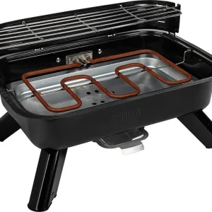 Must-Have Hybridgrill Princess Elektro- und Holzkohlegrill 2000 W
