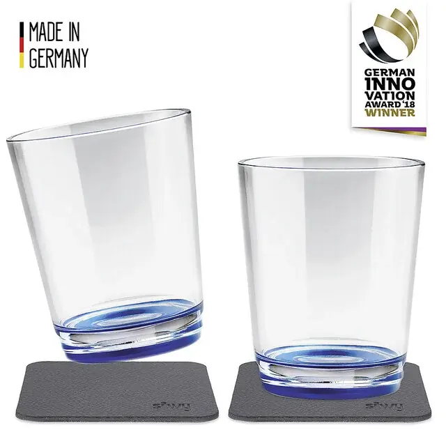 Bestpreis Magnet-Trinkbecher 250 ml, 2 Becher + 2 Pads