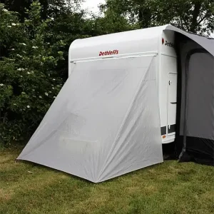 Gerätezelt EuroTrail ohne Boden Maße 150 x 190 cm Farbe grau Nur Für Kurze Zeit