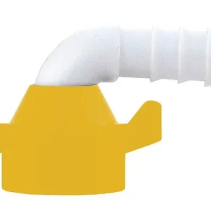 Winkel- Aufschraubtülle LILIE 10 mm Trinkwassersystem WeißGelb® Sofort Bestellen
