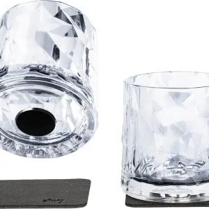 Meistverkauft Magnet-Kunststoffgläser silwy TUMBLER 2er-Set Hightech 250ml Fb. transparent inkl. 2 Nano-Gel-Pads