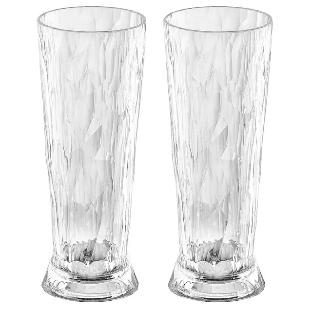 Bierglas koziol CLUB No. 11 Superglas 500 ml, 2er-Set Farbe crystal clear Expressversand