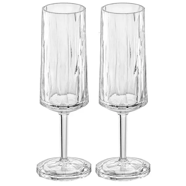 Sektglas koziol CLUB No. 14 Superglas 100 ml, 2er-Set Farbe crystal clear Sonderangebot