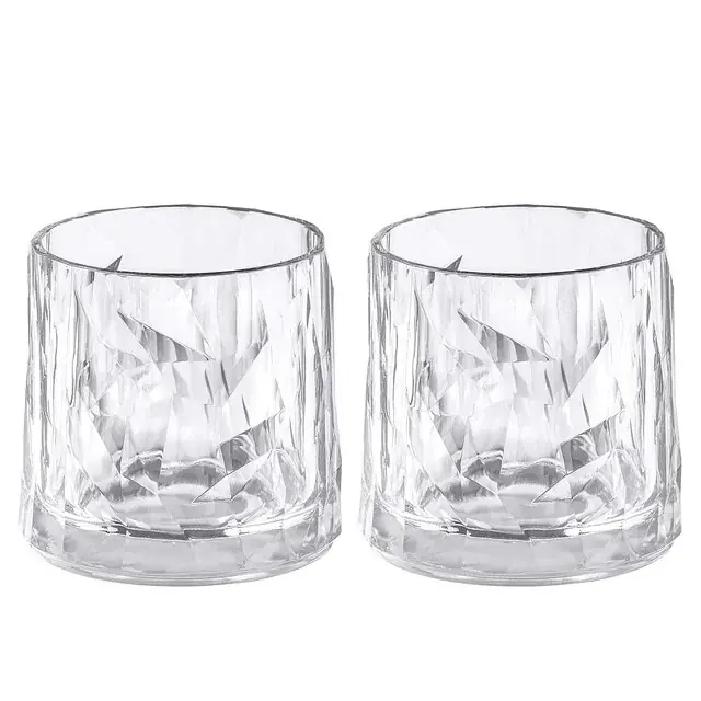 Saisonangebot Trinkglas koziol CLUB No. 2 Superglas 250 ml, 2er-Set Farbe crystal clear